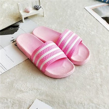 Load image into Gallery viewer, New Brand Summer Couple Bathroom Slippers Men and Women Indoor Home Slippers Non-slip Floor Slipper Slides 3401