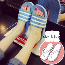 Load image into Gallery viewer, Marlong Brand Home Slippers Women Summer Flip Flops femmes Sandals shoes woman Massage Beach Slippers zapatos mujer Plus Size