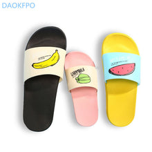Load image into Gallery viewer, 2018 New Women Slippers Fashion Summer lovely Ladies Casual Slip On Fruit jelly Beach Flip Flops Slides Woman Skid Indoor Shoes 