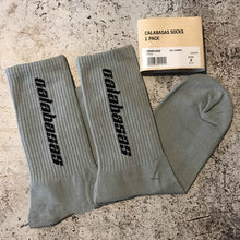 Load image into Gallery viewer, 2018 men women long socks hip hop fear of god kanye west streetwear harajuku essentials  Calabasas season 5 happy cotton socks
