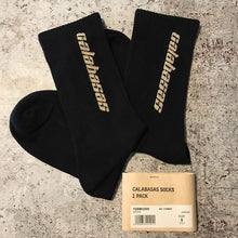 Load image into Gallery viewer, 2018 men women long socks hip hop fear of god kanye west streetwear harajuku essentials  Calabasas season 5 happy cotton socks