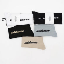 Load image into Gallery viewer, 2018 men women long socks hip hop fear of god kanye west streetwear harajuku essentials  Calabasas season 5 happy cotton socks