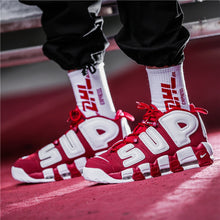 Load image into Gallery viewer, Hip Hop Summer Express Tide Brand Socks Male and female Harajuku Couple Student Letters Yellow Fashion Wild tube socks