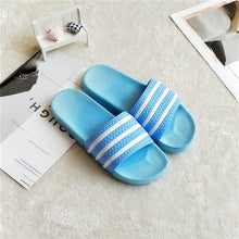 Load image into Gallery viewer, New Brand Summer Couple Bathroom Slippers Men and Women Indoor Home Slippers Non-slip Floor Slipper Slides 3401