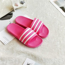Load image into Gallery viewer, New Brand Summer Couple Bathroom Slippers Men and Women Indoor Home Slippers Non-slip Floor Slipper Slides 3401