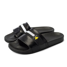Load image into Gallery viewer, Men Summer Slippers Outdoor Slides Embrider Beach Sandals Flip Flop Slip On Fashion Slippers Flat Heel Casual Flat Slide Sandals