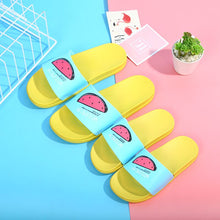 Load image into Gallery viewer, 2018 New Women Slippers Fashion Summer lovely Ladies Casual Slip On Fruit jelly Beach Flip Flops Slides Woman Skid Indoor Shoes 